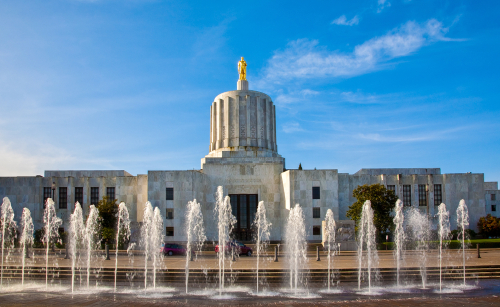Capitol in Salem, Oregon