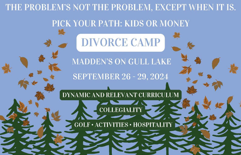AAML-MN's 2024 Divorce Camp Logo